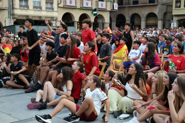 La final del Mundial, en imágenes desde Estella
