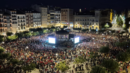 La final del Mundial, en imágenes en Navarra