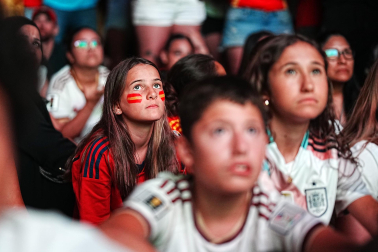 La final del Mundial, en imágenes en Navarra