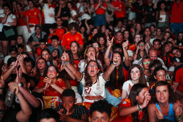 La final del Mundial, en imágenes en Navarra