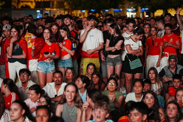 La final del Mundial, en imágenes en Navarra