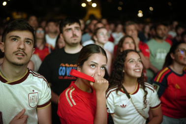 La final del Mundial, en imágenes en Navarra
