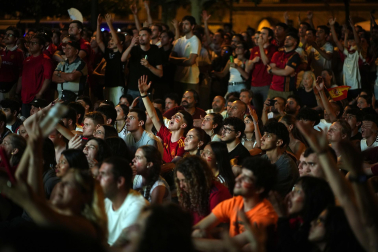 La final del Mundial, en imágenes en Navarra