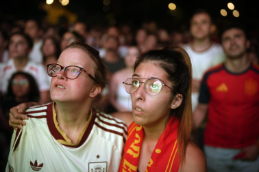 La final del Mundial, en imágenes en Navarra