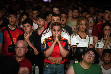 La final del Mundial, en imágenes en Navarra