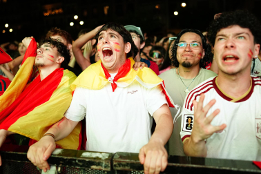 La final del Mundial, en imágenes en Navarra