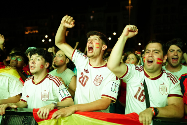 La final del Mundial, en imágenes en Navarra