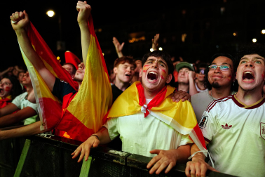 La final del Mundial, en imágenes en Navarra
