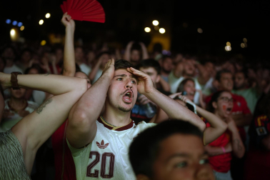 La final del Mundial, en imágenes en Navarra