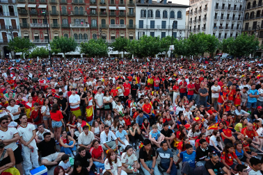 La final del Mundial, en imágenes en Navarra