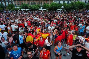 La final del Mundial, en imágenes en Navarra