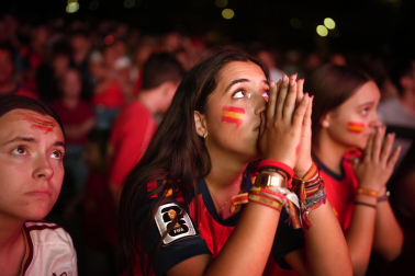 La final del Mundial, en imágenes en Navarra
