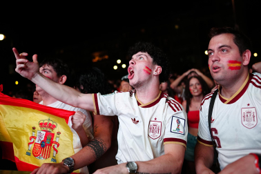 La final del Mundial, en imágenes en Navarra