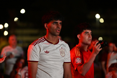 La final del Mundial, en imágenes en Navarra