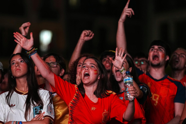 La final del Mundial, en imágenes en Navarra