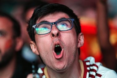 La final del Mundial, en imágenes en Navarra