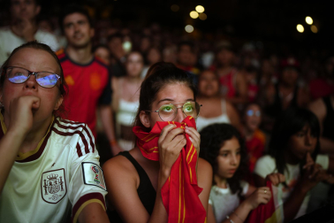 La final del Mundial, en imágenes en Navarra