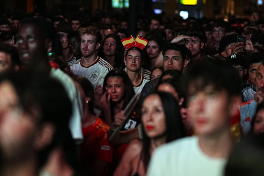 La final del Mundial, en imágenes en Navarra