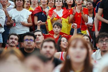 La final del Mundial, en imágenes en Navarra