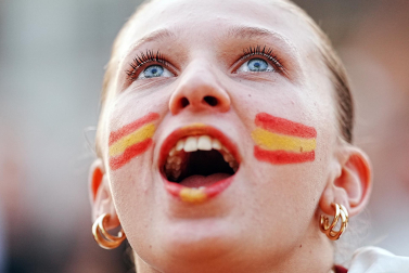 La final del Mundial, en imágenes en Navarra
