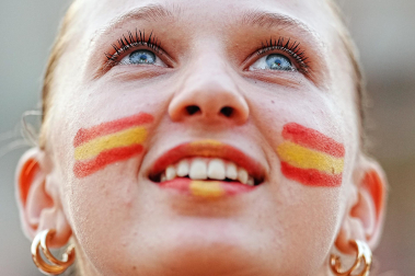 La final del Mundial, en imágenes en Navarra