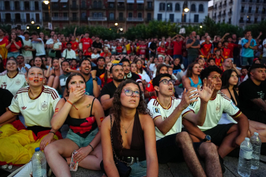 La final del Mundial, en imágenes en Navarra