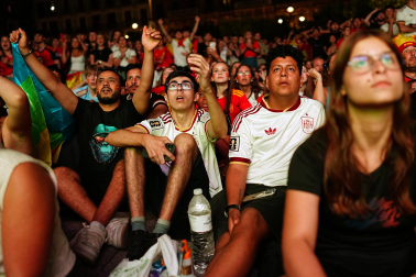 La final del Mundial, en imágenes en Navarra