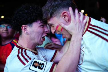 La final del Mundial, en imágenes en Navarra