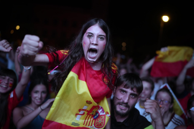 La final del Mundial, en imágenes en Navarra