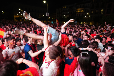La final del Mundial, en imágenes en Navarra