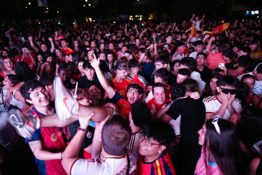 La final del Mundial, en imágenes en Navarra