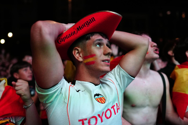 La final del Mundial, en imágenes en Navarra