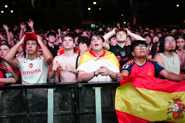La final del Mundial, en imágenes en Navarra