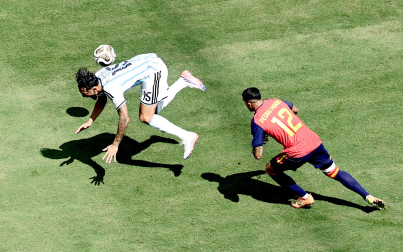 Fotos de la final del Mundial entre España y Argentina