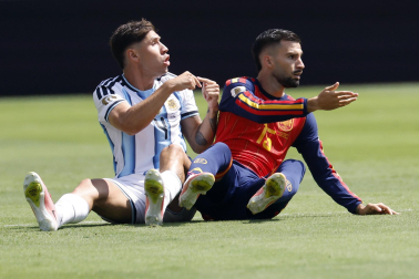 Fotos de la final del Mundial entre España y Argentina