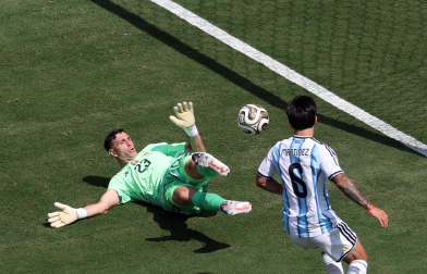 Fotos de la final del Mundial entre España y Argentina