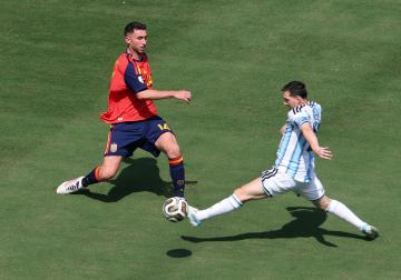 Fotos de la final del Mundial entre España y Argentina