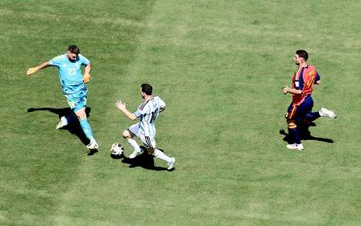 Fotos de la final del Mundial entre España y Argentina