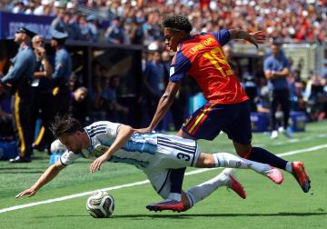 Fotos de la final del Mundial entre España y Argentina