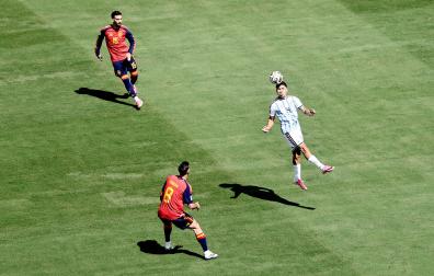 Fotos de la final del Mundial entre España y Argentina
