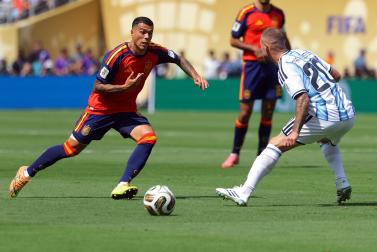 Fotos de la final del Mundial entre España y Argentina