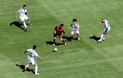 Fotos de la final del Mundial entre España y Argentina