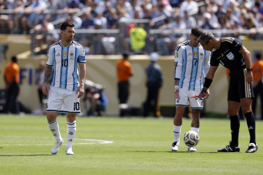 Fotos de la final del Mundial entre España y Argentina