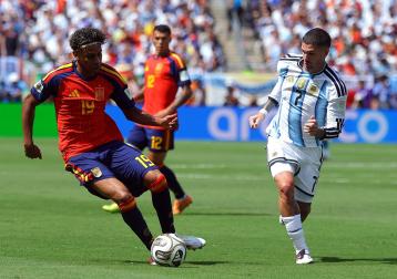 Fotos de la final del Mundial entre España y Argentina