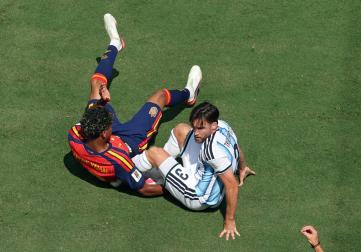 Fotos de la final del Mundial entre España y Argentina