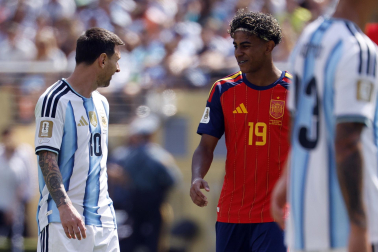 Fotos de la final del Mundial entre España y Argentina
