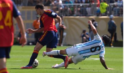 Fotos de la final del Mundial entre España y Argentina