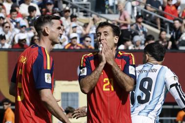 Fotos de la final del Mundial entre España y Argentina