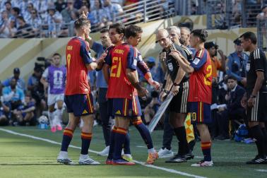 Fotos de la final del Mundial entre España y Argentina