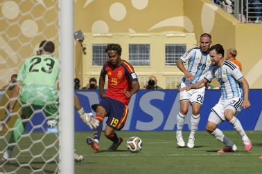 Fotos de la final del Mundial entre España y Argentina